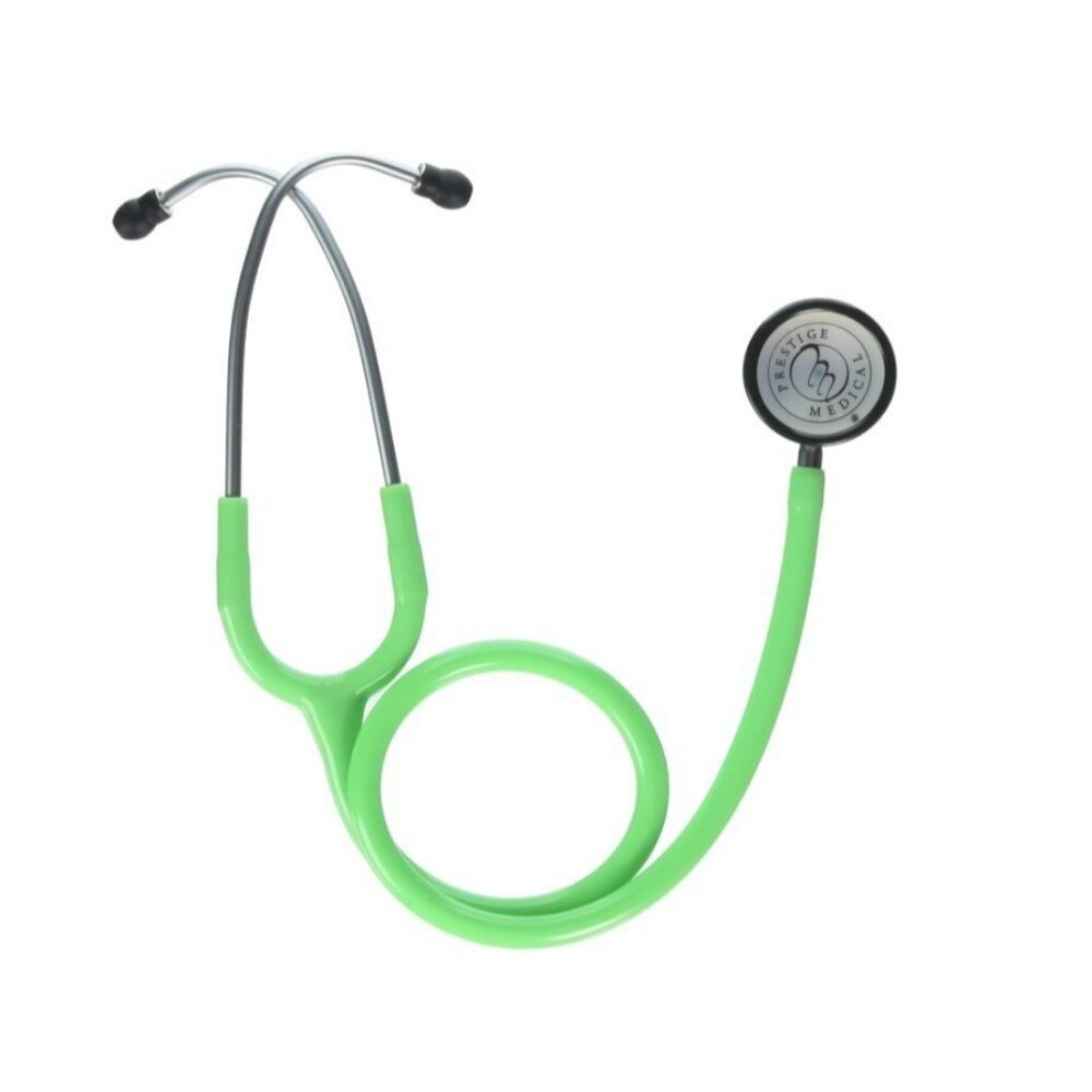 Prestige Medical Ultra Sensitive Dual Head Stethoscope Model # S125 -Neon Green